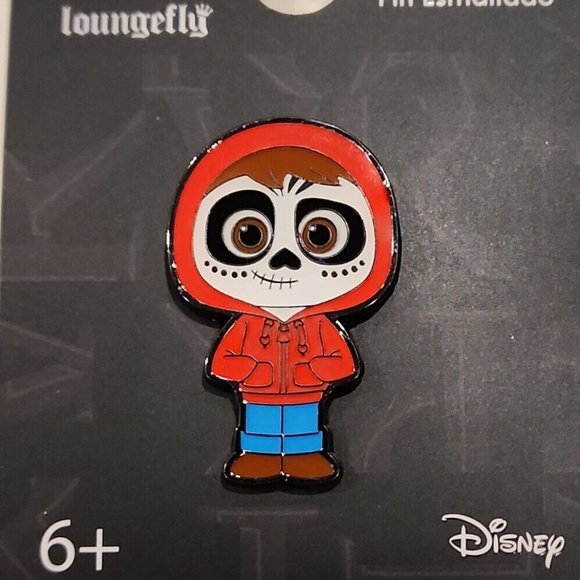 Loungefly Disney Pixar Coco Miguel Enamel Pin NEW - Picture 1 of 11